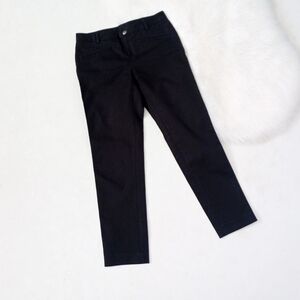 Club Monaco black slim leg cropped pants